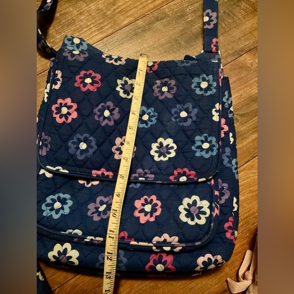 Vera Bradley violet crossbody purse and matching wallet. EUC - Picture 10 of 15